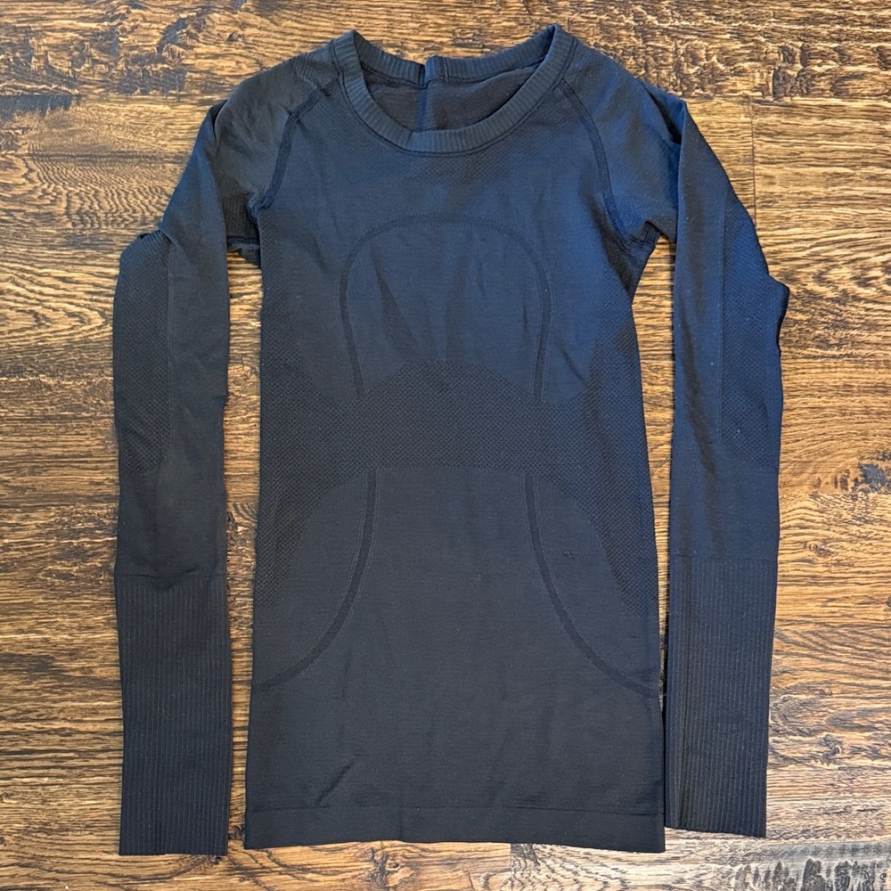 lululemon athletica Black Swiftly Tech Long Sleeve Top
